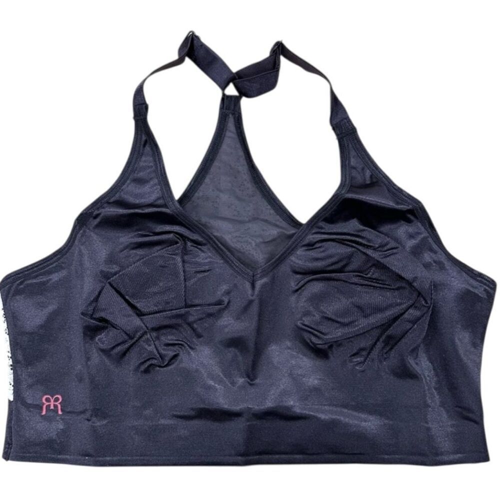 Ruby Ribbon Pin Up Racerback Demi Black Nwt Size 32 - Picture 5 of 5